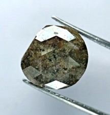 NATURAL SOLITAIRE DIAMOND 2.77TCW GRAY ANTIQUE ROSECUT FOR MOTHER'S DAY GIFT