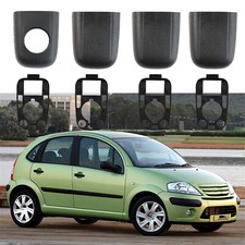 8X For Citroen C2 C3 Pluriel Door Handle End Cover Cap Trim Set With Stopper