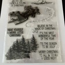 Christmas Sleigh Reindeer