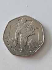 GB Fifty Pence Coin: 2006 Victoria Cross