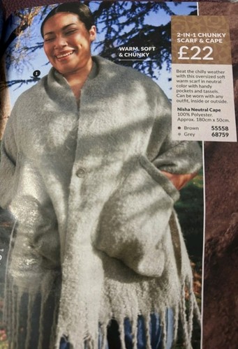 Avon nisha neutral cape - neutral,