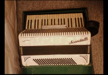 SCANDALLI 120 Bass Accordion - Please Read Description 