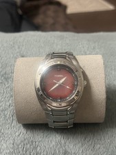 Fossil Big Tic Red Face Watch Brand New Battery Fitted