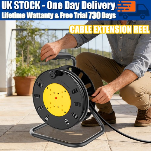 50m extension reel lead - 50m,