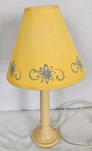 Vintage table lamp yellow - m, &s