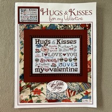 Sue Hillis Designs - Hugs & Kisses For My Valentine - L781 -Cross Stitch Pattern