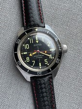 Vintage Vostok Amphibia Military  Antimagnetic Soviet Men's Wristwatch
