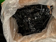 30 PC Plastic Adjustable Clip Coat Hangers for Trousers and Skirts