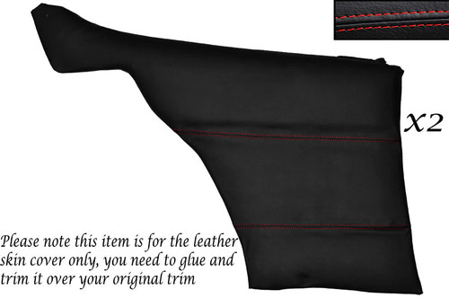 Red stitch rear - 2x, door