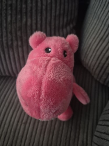 Cute pink dinosaur plush soft - cute,