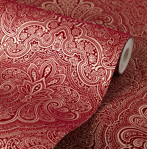 Exclusive henna velvet - velvet, flock