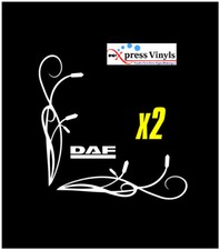 Daf window decals truck - daf,