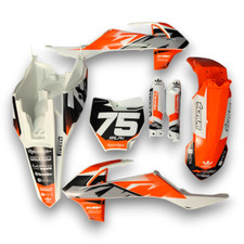 Plastics + Graphics KTM SX 65 2016-2023 Decals Stickers Race Number