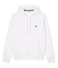 Lacoste Mens Hoodie White -