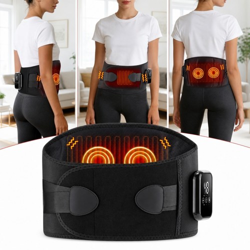 Cordless heat waist - belt, with