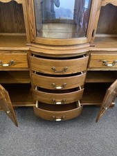 Oak Furnitureland Solid Oak Dresser High-Quality