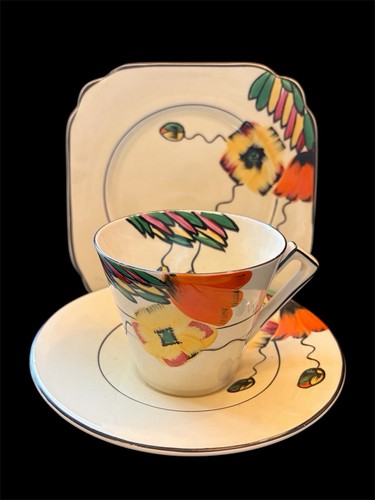 Art deco hand painted - hand,