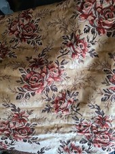 Vintage Remnant  Floral Fabric