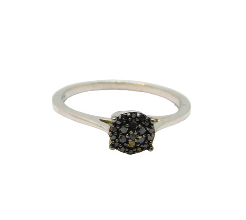 Sterling silver black diamond - sterling,