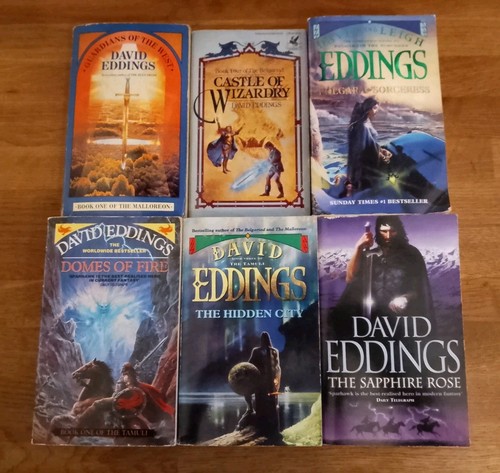 Book david eddings - x6,