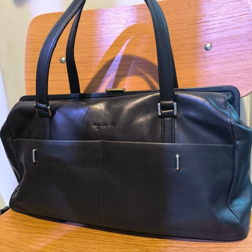 Agnes leather 2way handbag - leather,