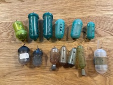 13 x various maggot feeders for coarse fishing for carp bream etc drennan
