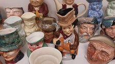 Large bundle of Toby Jugs 