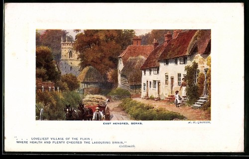 Artist postcard quinton - postcard, r.