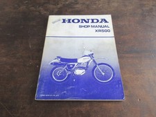 Honda XR500 1979 Service