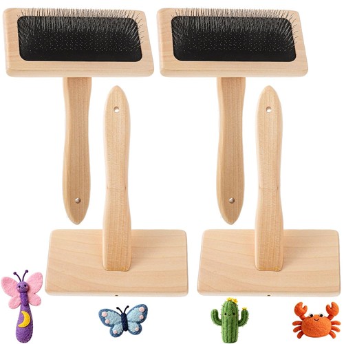 Pcs hand carders for wool - 4,
