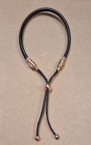 Pandora black leather - pandora, rose
