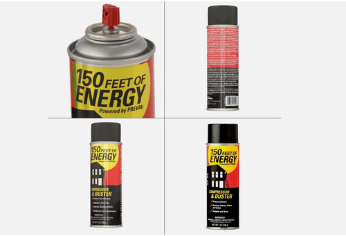 Cans preval 150 feet - 12,