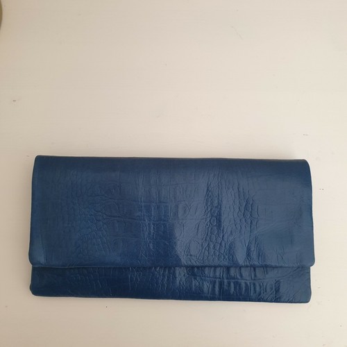 Beautiful blue leather etui - beautiful,