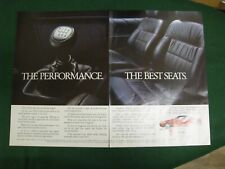VAUXHALL OPEL CALIBRA TURBO 4 X 4  ADVERT READY FRAME A4 X 2 SIZE FILE K
