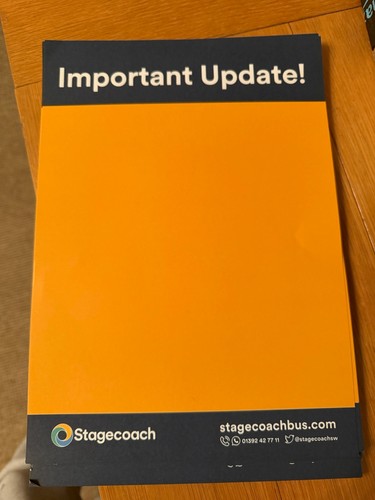 Stagecoach south west bus - south,