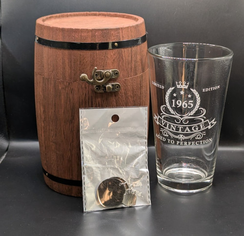 Wooden barrel 1965 - wooden, pint