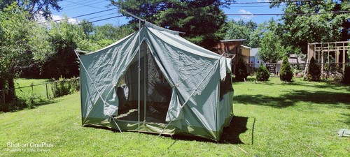 Canvas tent vintage bean - ll,