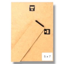 Strut Backs Stands 5 x 7" Adjustable Leg Replacement MDF Brown Picture Frame