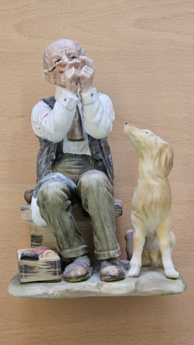 Capodimonte style figure - style, man