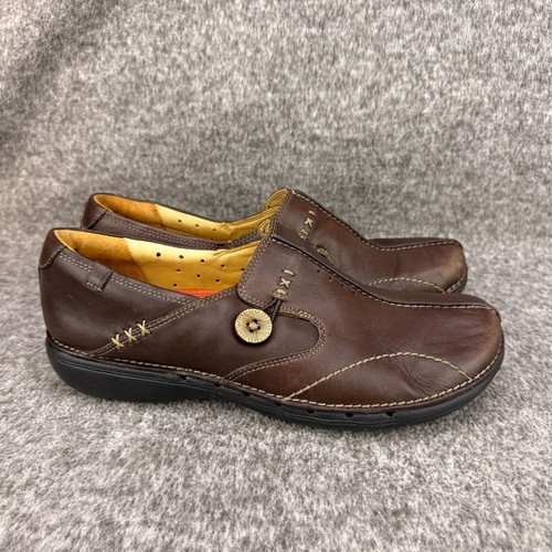 Clarks structured brown - un-structured,