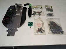 ANSMANN VAPOR NITRO CHASSIS ,MOUNTS,EXHAUST, 17mm HEX WHEEL NUTS, SHOCK TOWER 