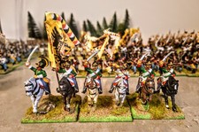 28mm Napoleonic Austrian  Dragoons Front Rank Metal Figures