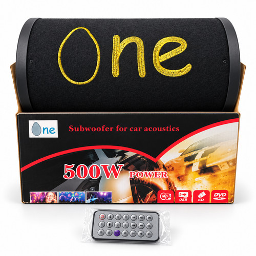 One 500w max active car - 500w,