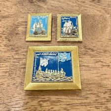 Vintage Russian Navy Ship Pins