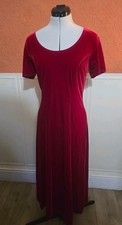 Vintage Berketex Red Velvet