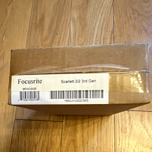 Focusrite scarlett 2i2 3rd gen - scarlett,