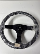 Black boat steering wheel rib - black,