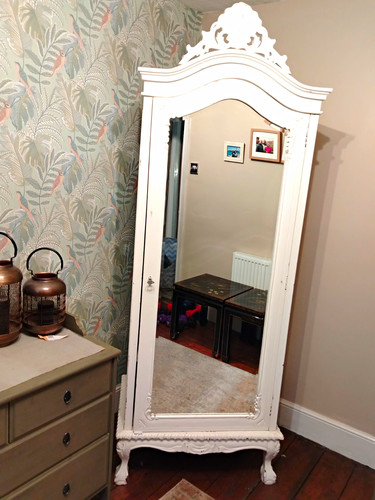 White shabby chic solid wooden - chic,