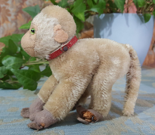 Steiff coco monkey antique - steiff,