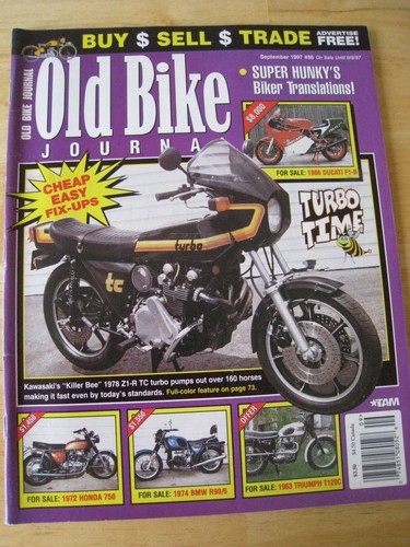 Old bike journal magazine sep - old,